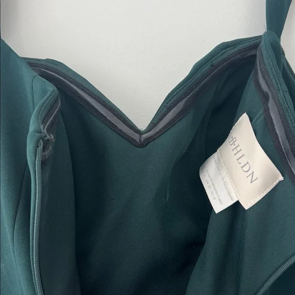 BHLDN EMERALD ROSSI CREPE MAXI DRESS - Picture 6 of 6